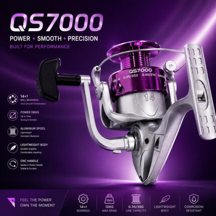 چرخ ماهیگیری QS7000 . 2